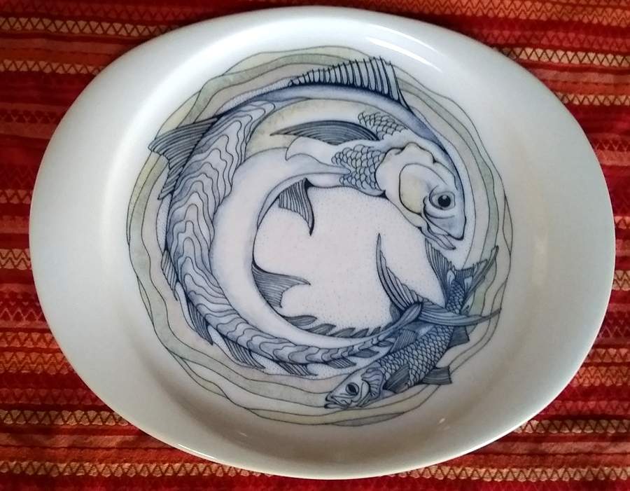 ARZ283 12" Oval Serving Platter by Arzberg-1