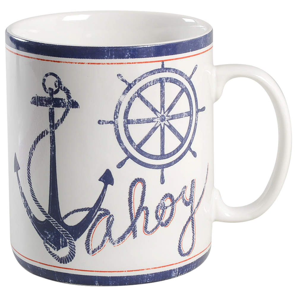 Anchor Here Jumbo Mug by 222 Fifth (PTS)-1