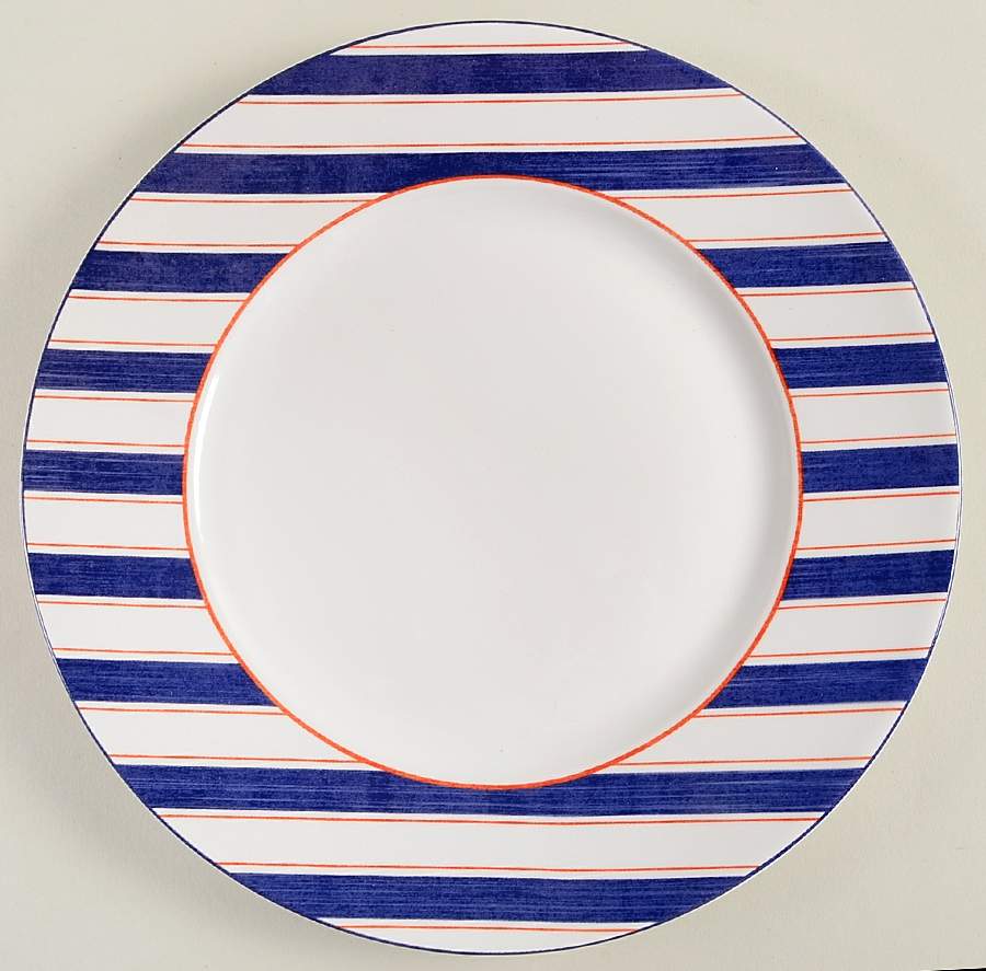 Anchor Here Dinner Plate by 222 Fifth (PTS)-1