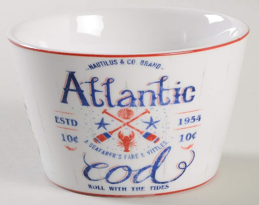 Sea Fare Individual Appetizer Bowl by 222 Fifth (PTS)-1