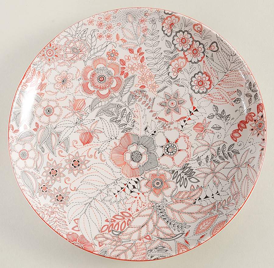 Evangeline Salad Plate by 222 Fifth (PTS)-1