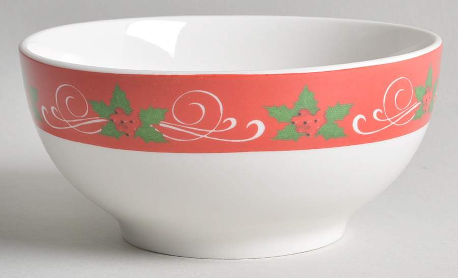 Classic Christmas Soup/Cereal Bowl by American Atelier-1