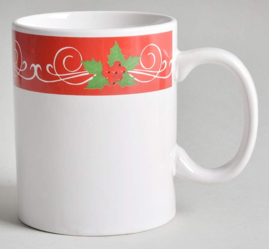 Classic Christmas Mug by American Atelier-1