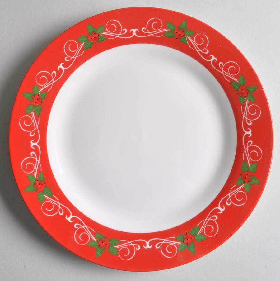 Classic Christmas Dinner Plate by American Atelier-1