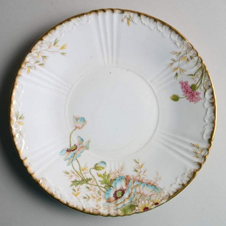 Poppy Cake Plate by John  Aynsley & Sons-1