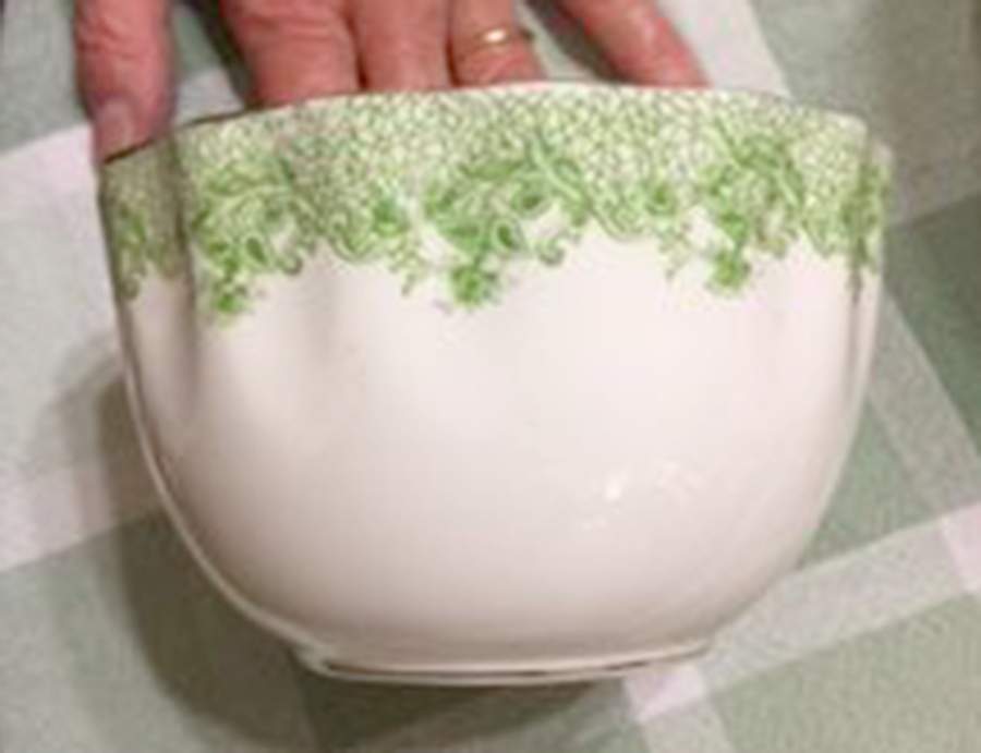 14348 Cranberry Bowl by John  Aynsley & Sons-1
