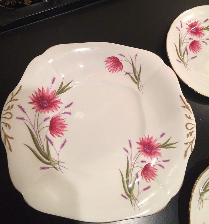 H565 Square Cake Plate by Adderley-1