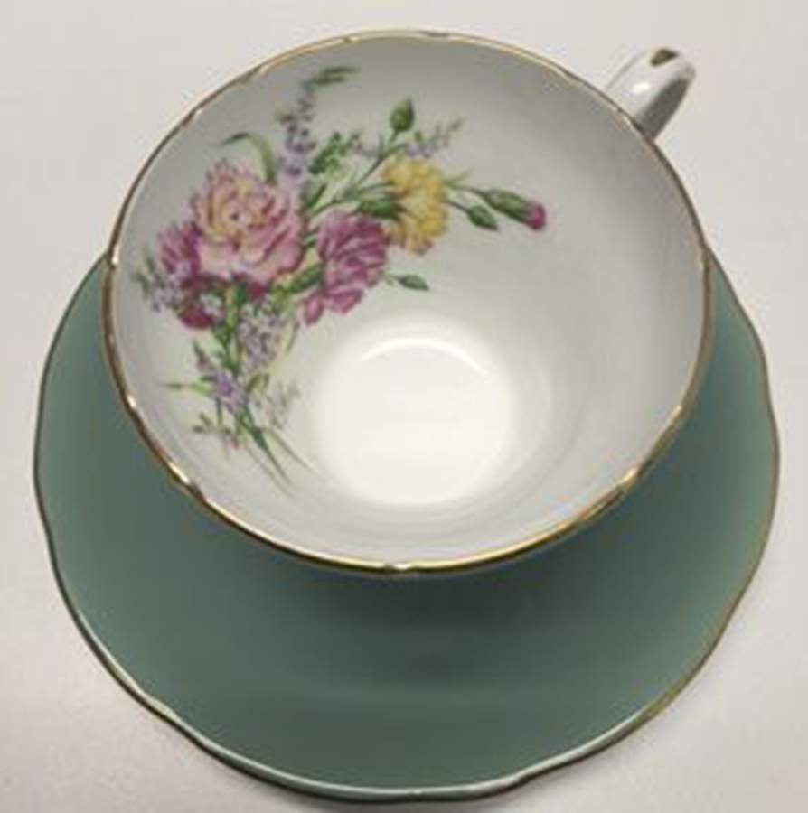 AYN220 Footed Cup & Saucer Set by John  Aynsley & Sons-1
