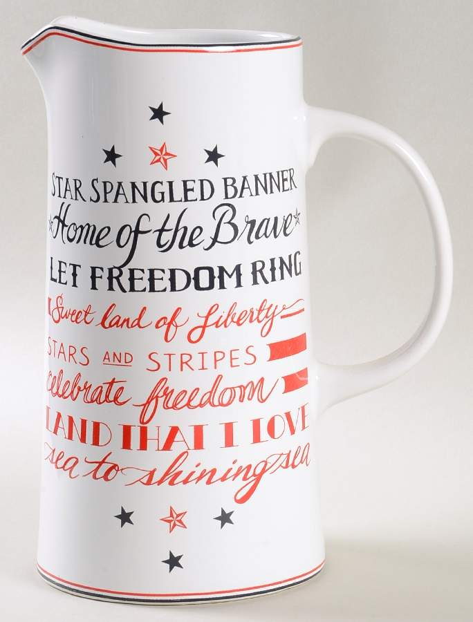 Freedom Song 64 Oz Pitcher by 222 Fifth (PTS)-1