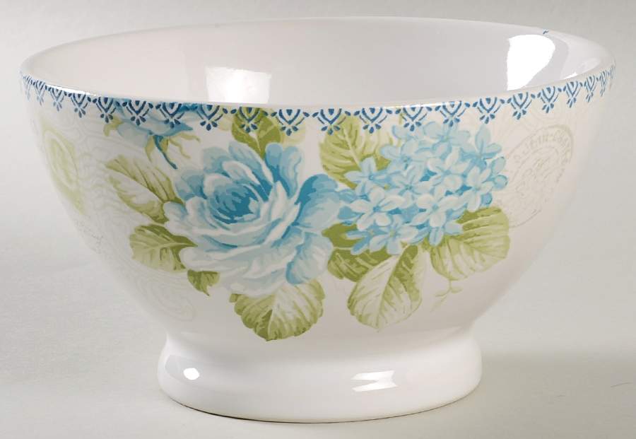 Bijou Rose Soup/Cereal Bowl by 222 Fifth (PTS)-1