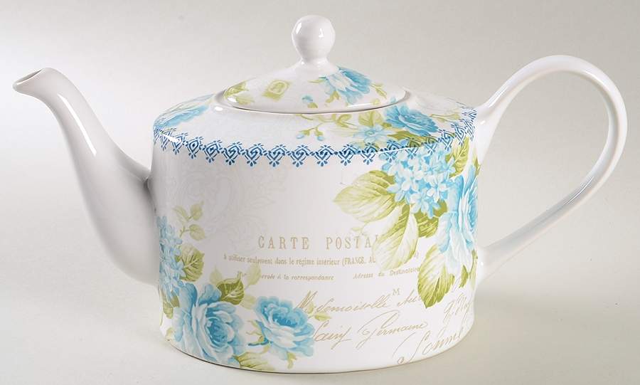 Bijou Rose Teapot & Lid by 222 Fifth (PTS)-1
