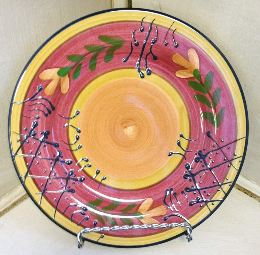 Romantic Bouquet Dinner Plate by Ambiance-1