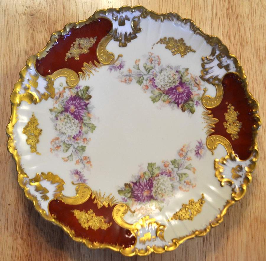 AKF86 Salad Plate by A Klingenberg France-Austria-1