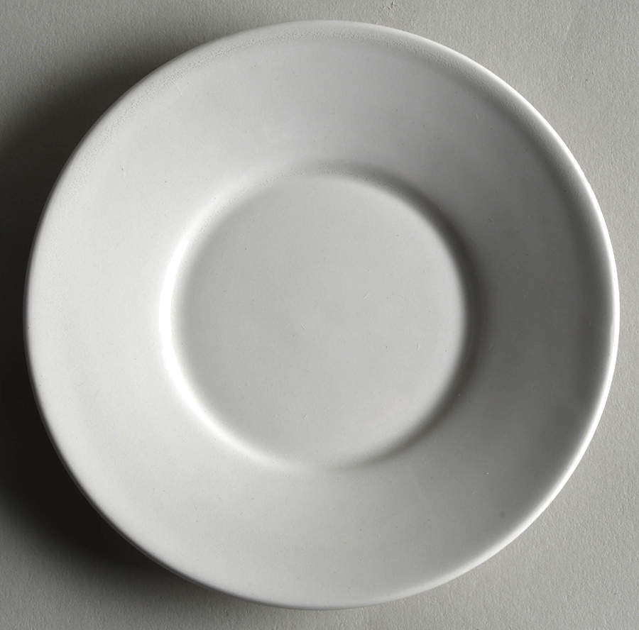 Teema White Arabia Stamp Saucer by Arabia of Finland-1