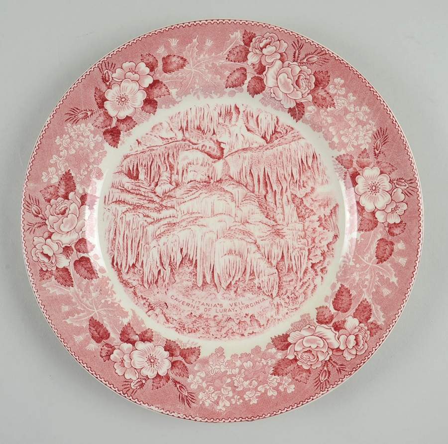 Titanias Veil Dinner Plate by Adams China-1