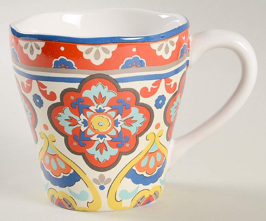 La Fuente Red Mug by 222 Fifth (PTS)-1