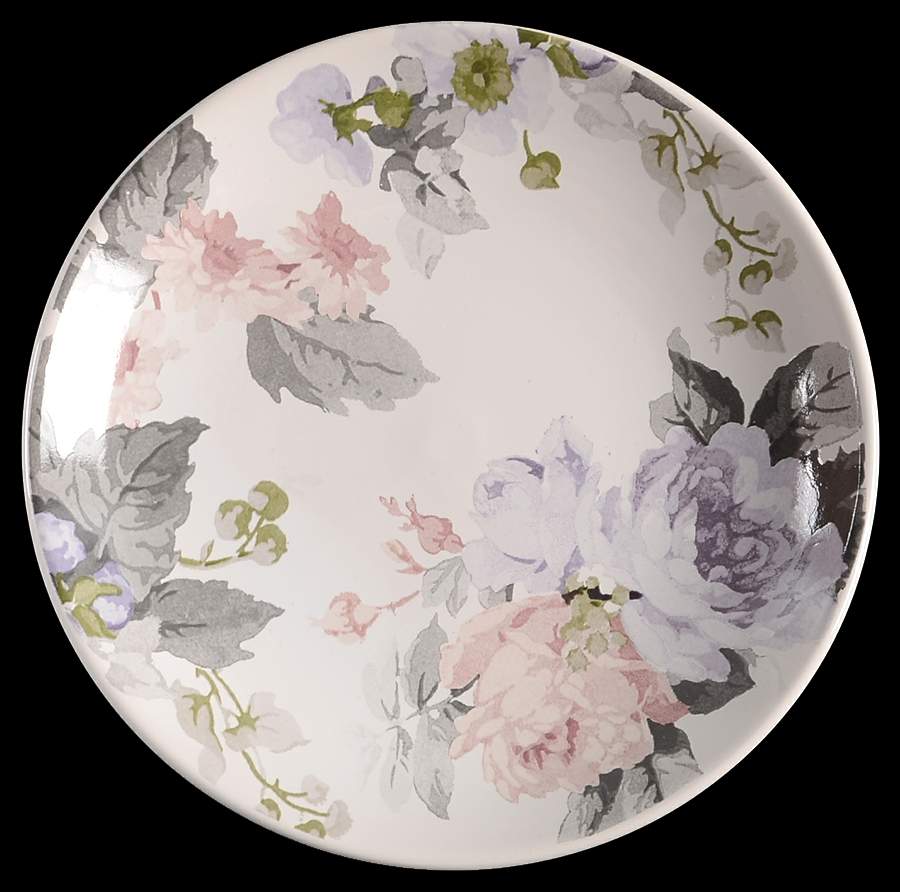 Patio Rose Appetizer Plate by 222 Fifth (PTS)-1
