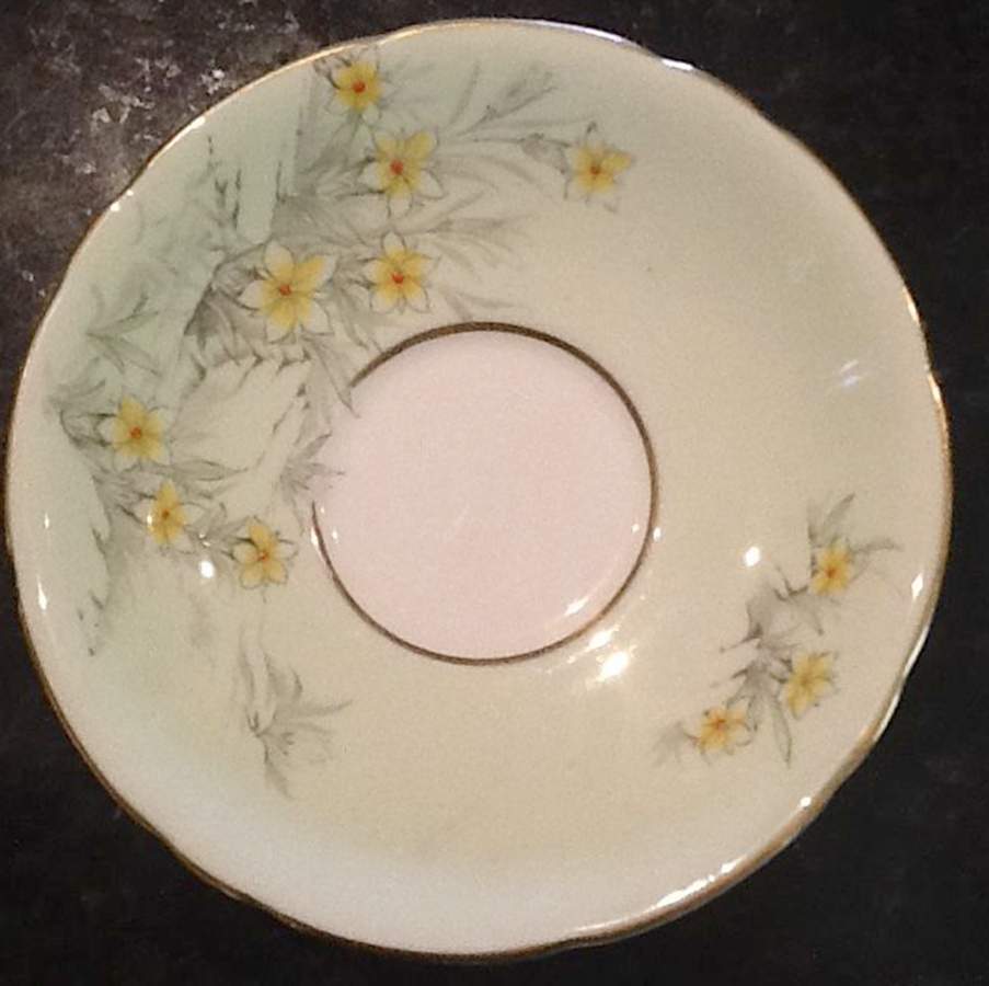 C935-2C Saucer by John  Aynsley & Sons-1