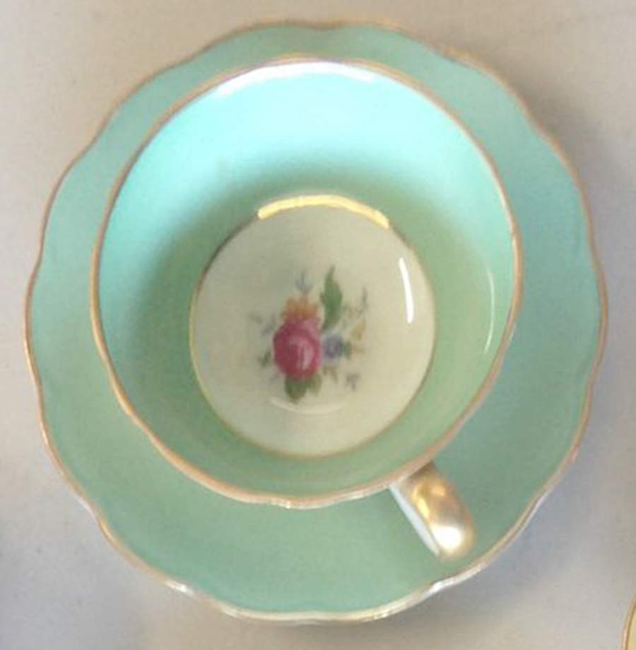 7011 Footed Cup & Saucer Set by Ardalt-1