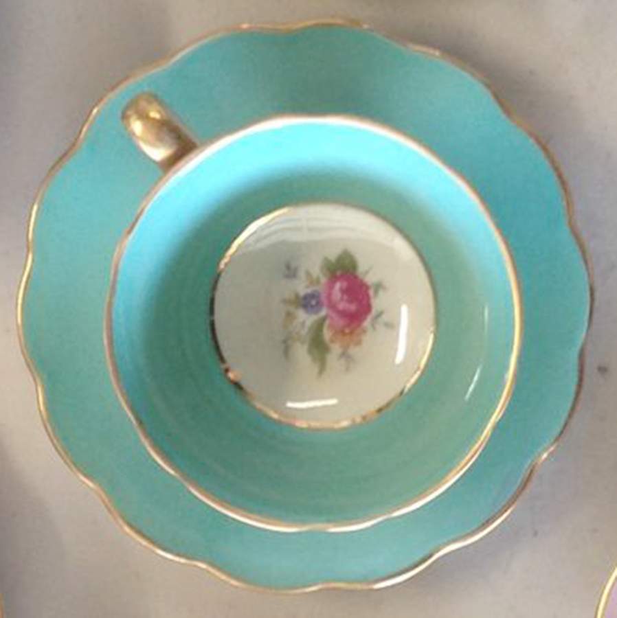 7011 Footed Cup & Saucer Set by Ardalt-1
