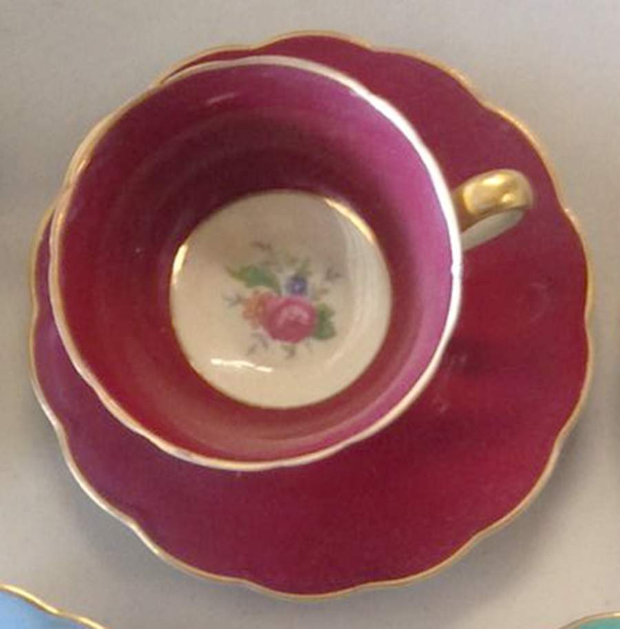 7011 Footed Cup & Saucer Set by Ardalt-1