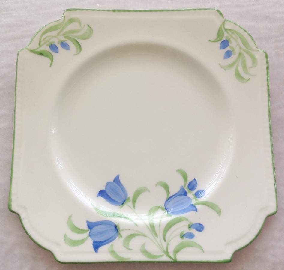 S163 Square Bread & Butter Plate by John  Aynsley & Sons-1