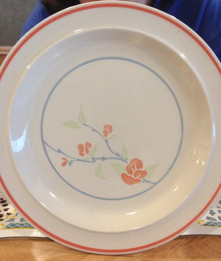 Coralsea Salad Plate by Anchor Hocking-1