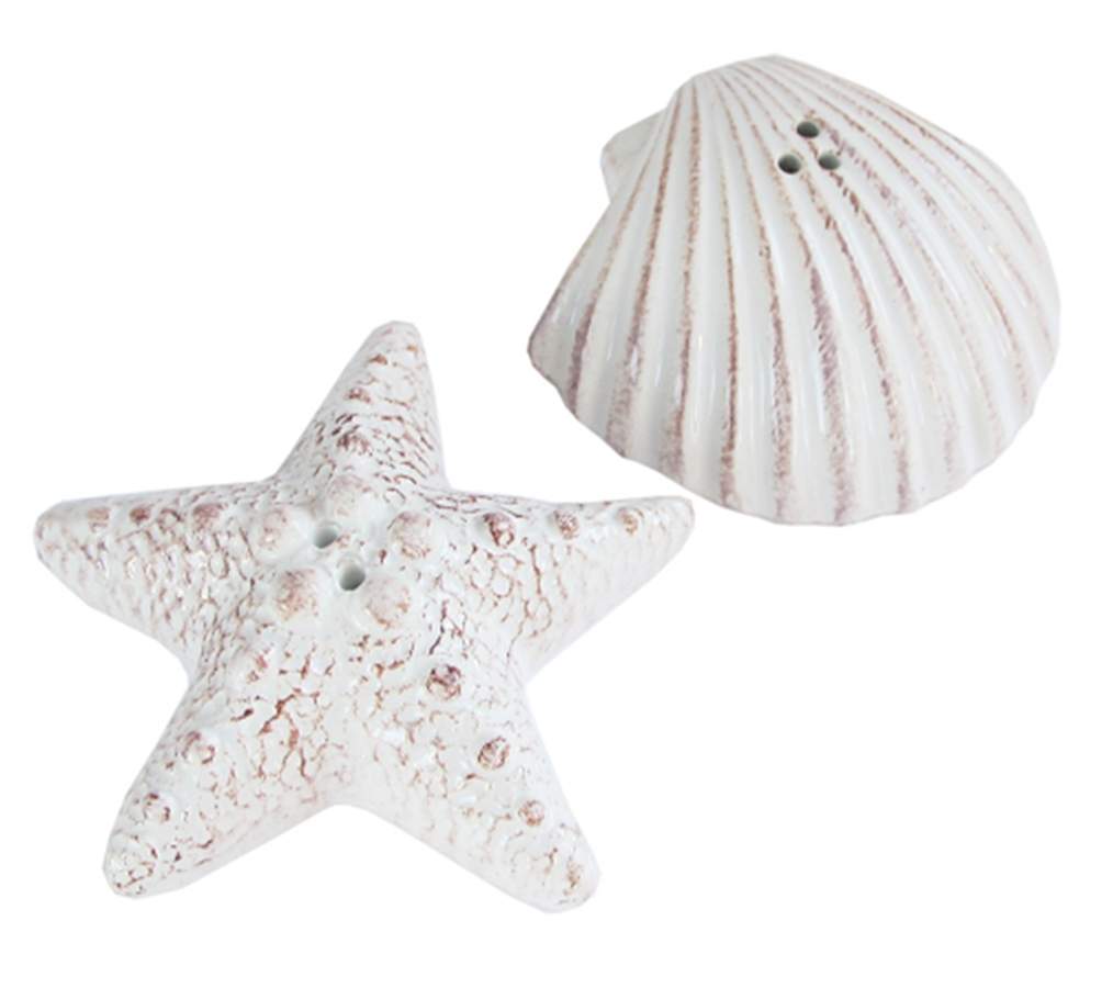 Seashore Figural Salt and Pepper by American Atelier-1
