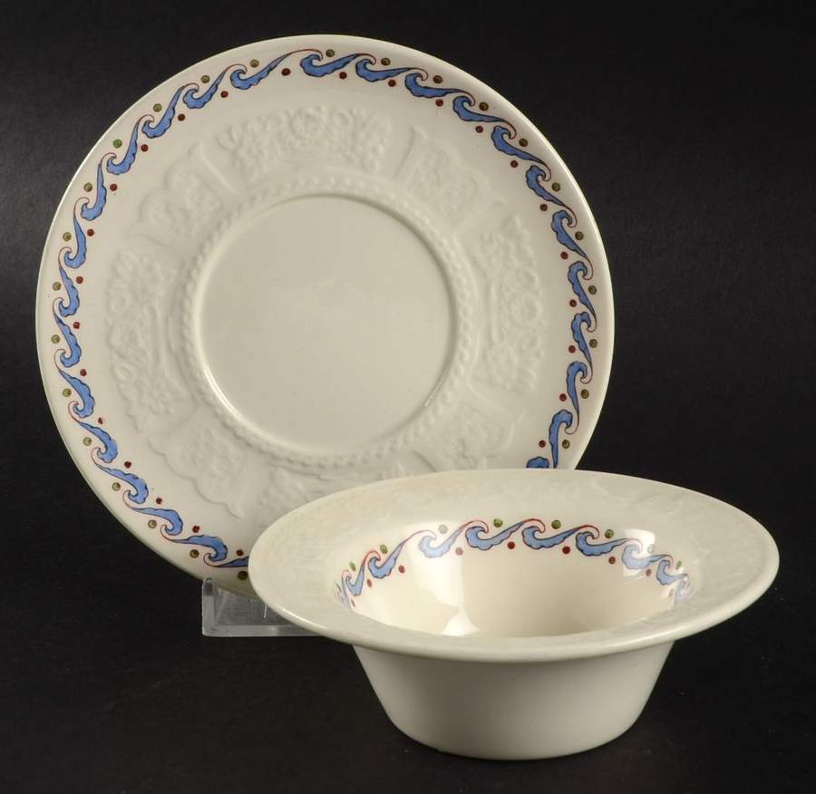 Decoration 2012 Ramekin & Saucer Set by Arabia of Finland-1