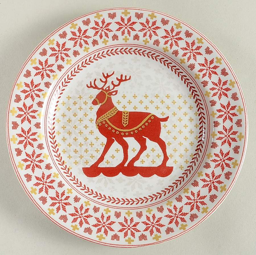 Deerly Loved Appetizer Plate by 222 Fifth (PTS)-1