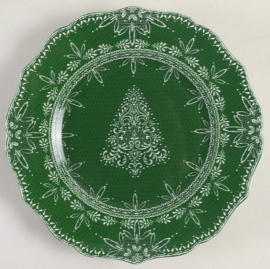 Winter Ball Salad Plate by 222 Fifth (PTS)-1