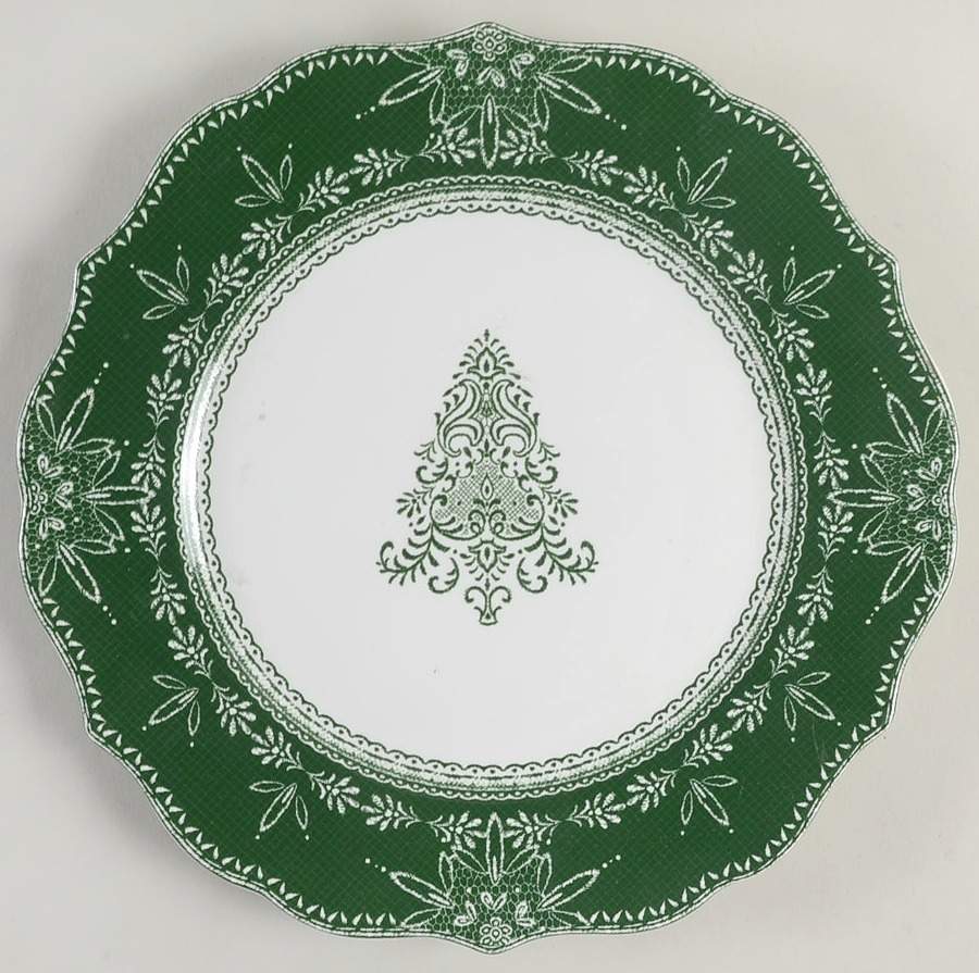 Winter Ball Dinner Plate by 222 Fifth (PTS)-1