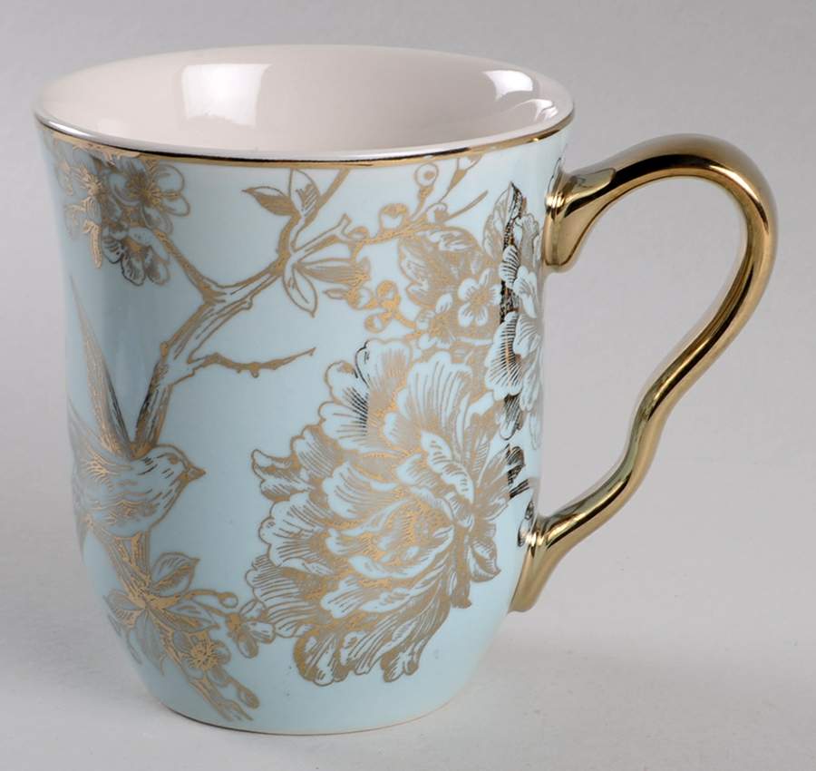 Adelaide Blue Gold Mug by 222 Fifth (PTS)-1