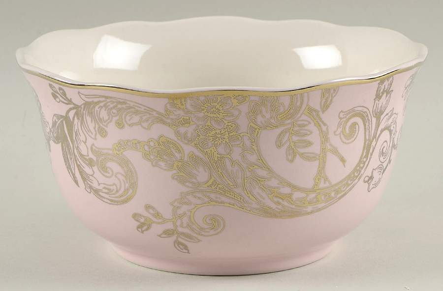 Adelaide Pink Gold Soup/Cereal Bowl by 222 Fifth (PTS)-1