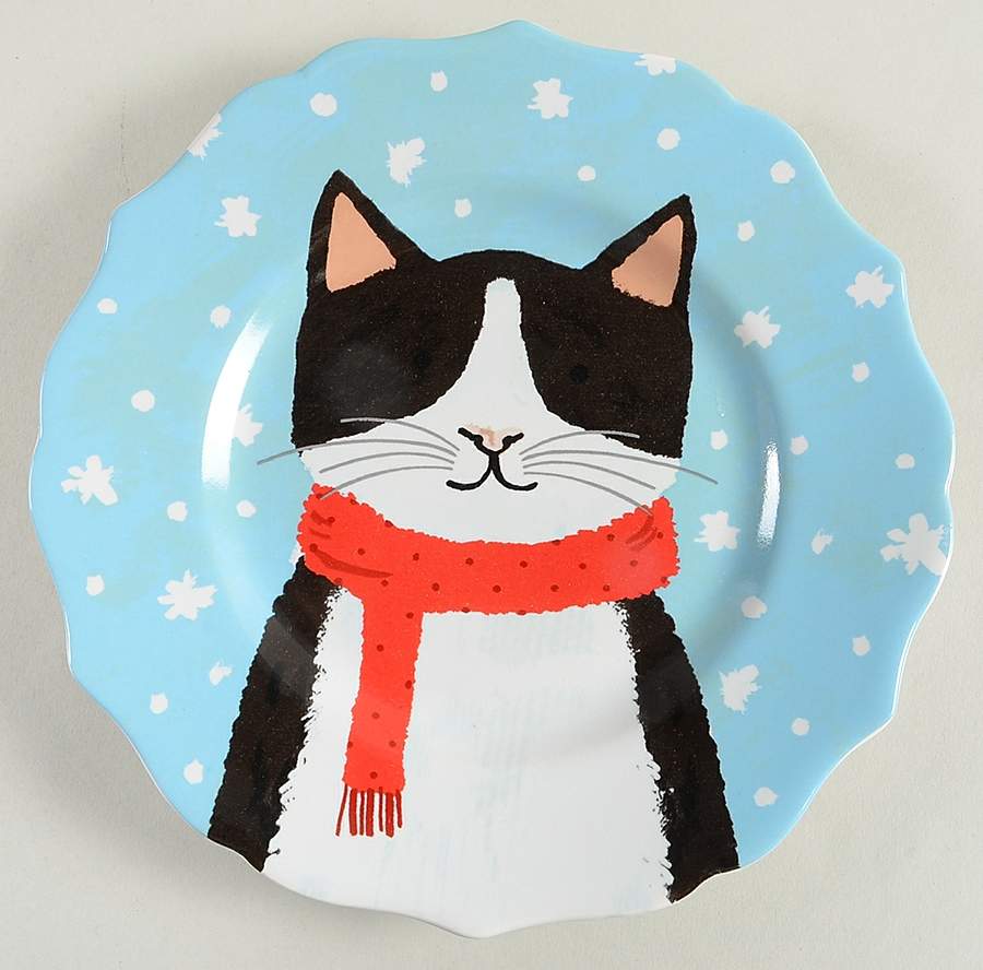 Warm and Fuzzy Salad Plate by 222 Fifth (PTS)-1