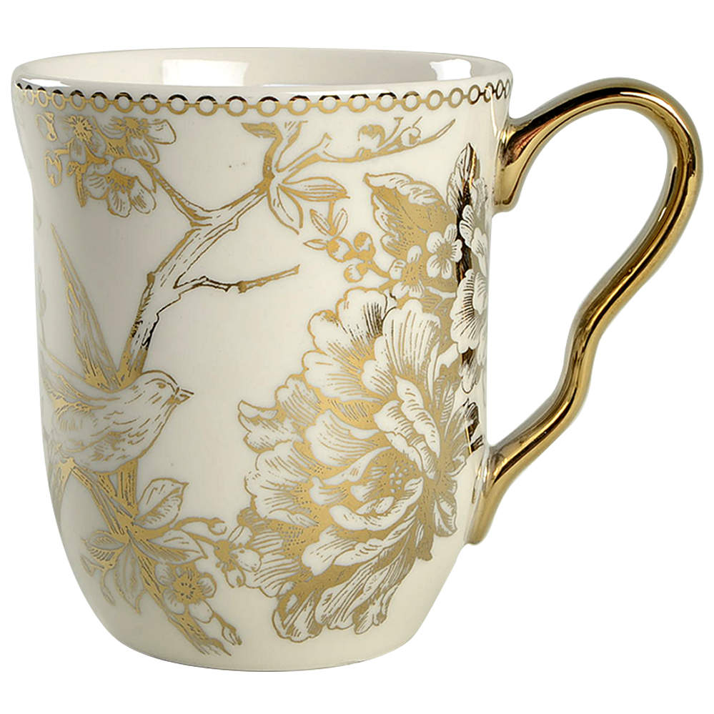 Adelaide Electroplate Gold (Shiny Gold Not Brown) Mug by 222 Fifth (PTS)-1