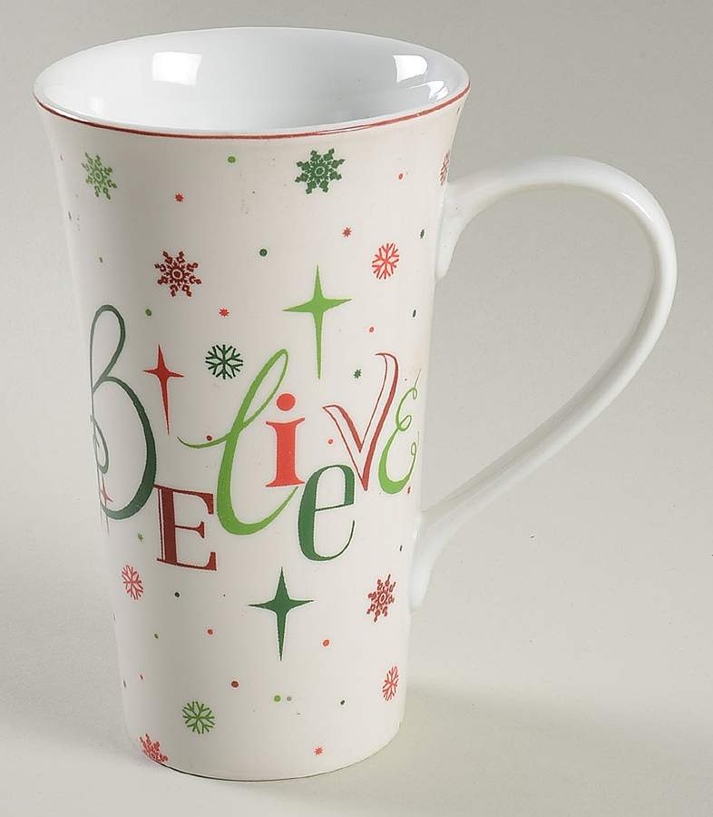 Holiday Tidings Latte Mug by 222 Fifth (PTS)-1
