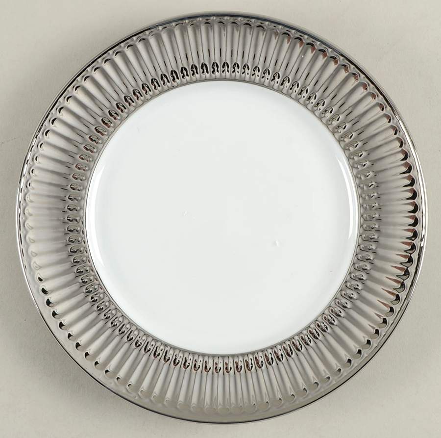 Parthenon Electroplate Silver Salad Plate by 222 Fifth (PTS)-1