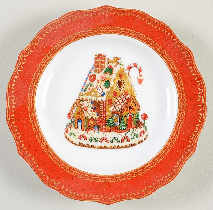 Christmas Fun Appetizer Plate by 222 Fifth (PTS)-1