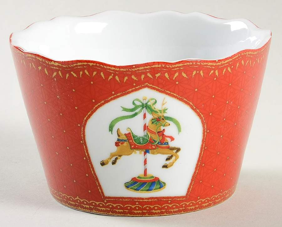 Christmas Fun Individual Appetizer Bowl by 222 Fifth (PTS)-1