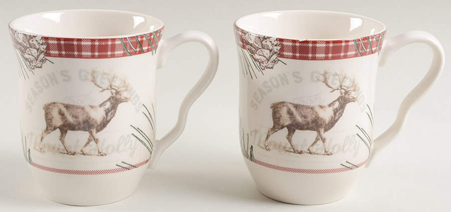 Mount Holly Mug - Set of 2 by 222 Fifth (PTS)-1