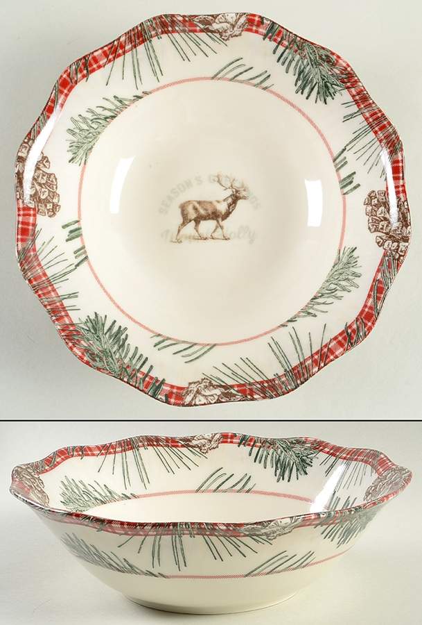 Mount Holly 10" Round Serving Bowl by 222 Fifth (PTS)-1