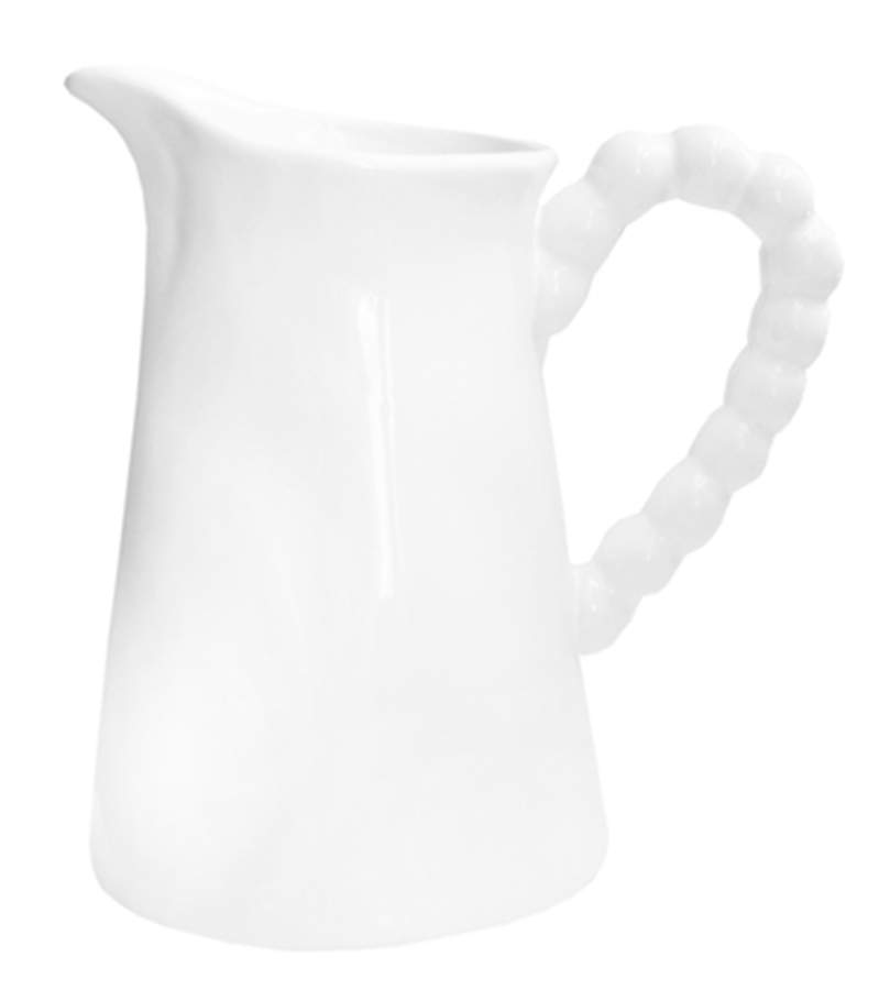 Bettina White Large Pitcher by American Atelier-1