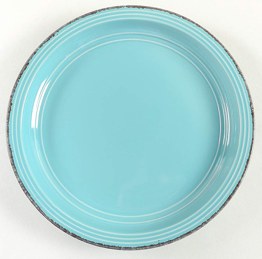 Madelyn Aqua Salad Plate by American Atelier-1