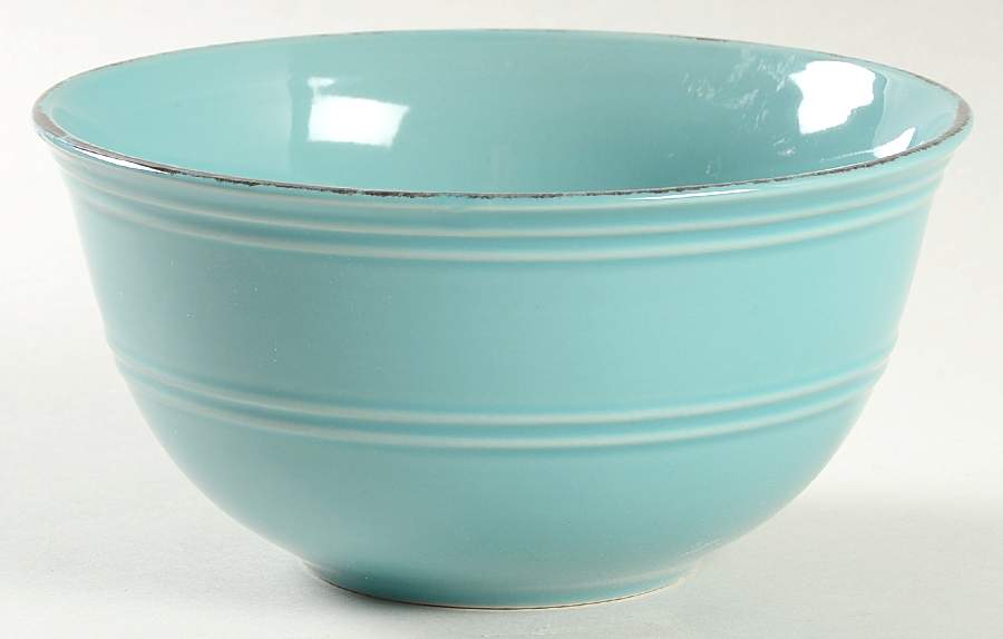 Madelyn Aqua Soup/Cereal Bowl by American Atelier-1