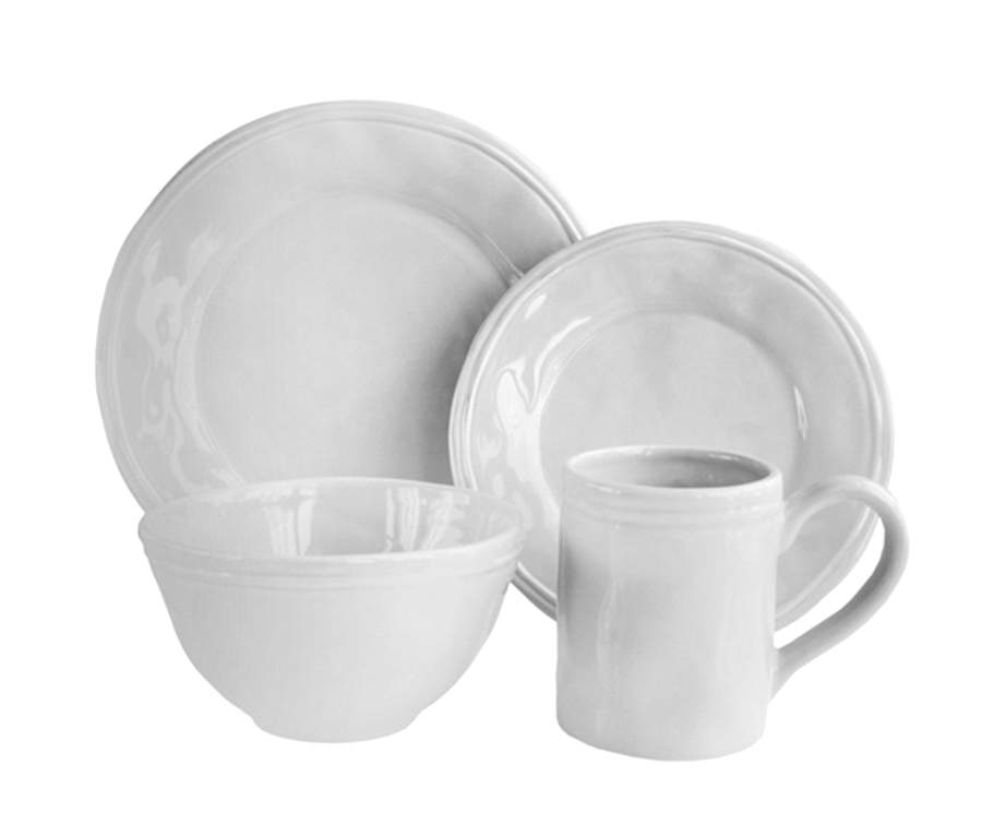 Taylor White Dinner Plate by American Atelier-1