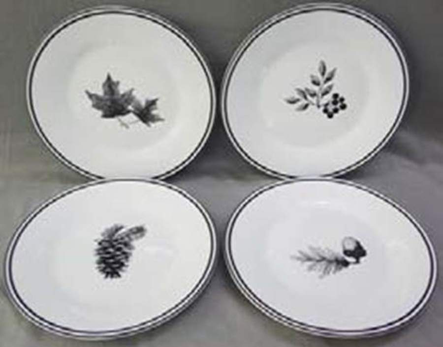 Autumn Salad Plate by American Atelier-1