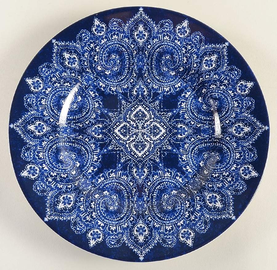 Levi Blue Salad Plate by 222 Fifth (PTS)-1