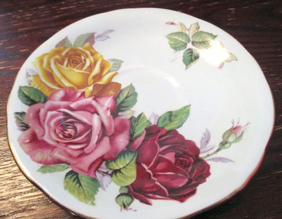 C1100-2 Saucer by John  Aynsley & Sons-1