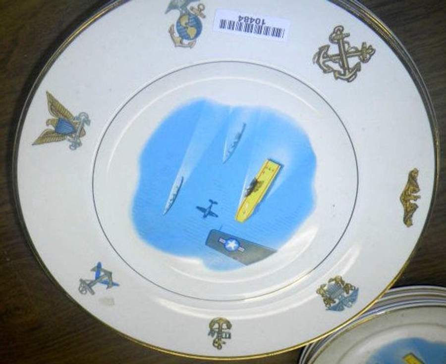 AAU4 Dinner Plate by American Ceramic Ind-1
